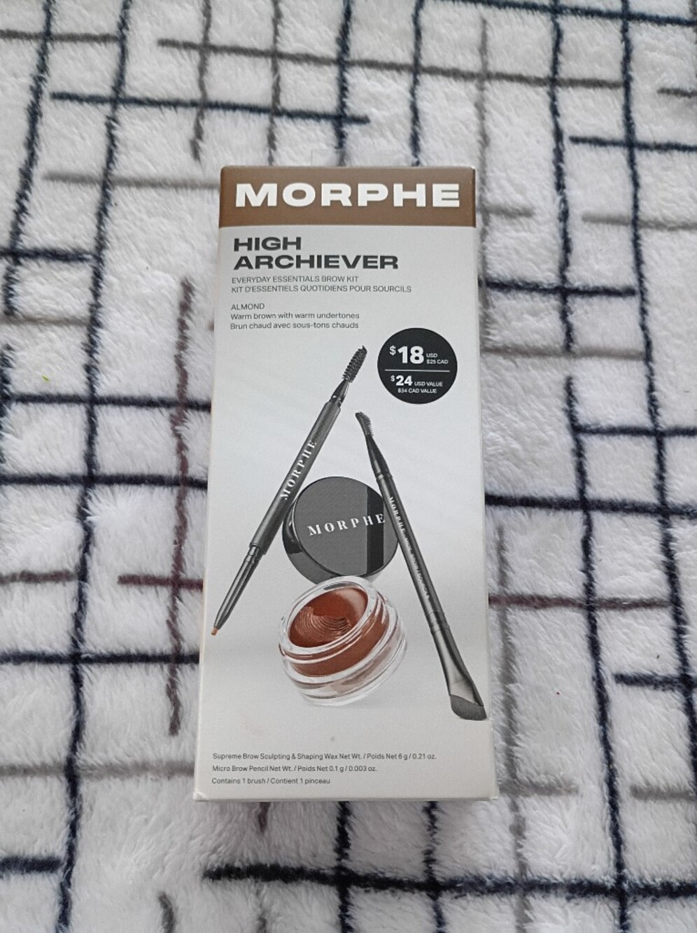 Morphe High Archiever Brow Kit - Almond (Warm Brown)